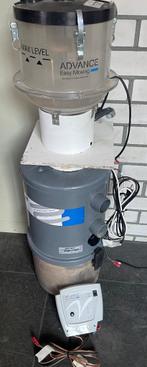 pellet zuigsysteem incl timer en 20 meter slang, Ophalen, Zo goed als nieuw, Afzuiger