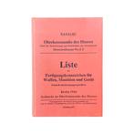 Boek Lijst Duitse Letter Codes, Ophalen of Verzenden, Duitsland, Boek of Tijdschrift