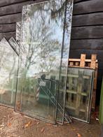 Dubbelglas / HR++ / vlak glas / glasplaten, Doe-het-zelf en Verbouw, Glas en Ramen, Ophalen, Gevelraam of Ruit, Dubbelglas, 160 cm of meer