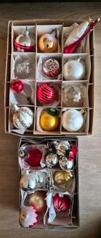Vintage en hele oude kerstballen zeer goede staat, Diversen, Kerst, Ophalen of Verzenden