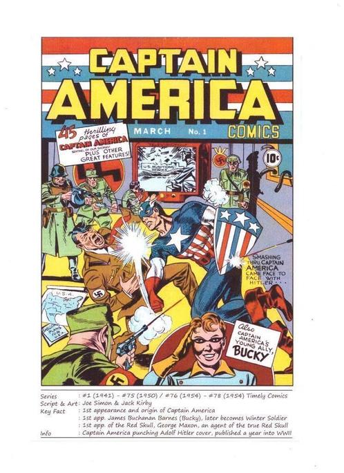 Captain America Comics [1941] #1 – Key Issue, Boeken, Strips | Comics, Nieuw, Eén comic, Amerika, Ophalen of Verzenden