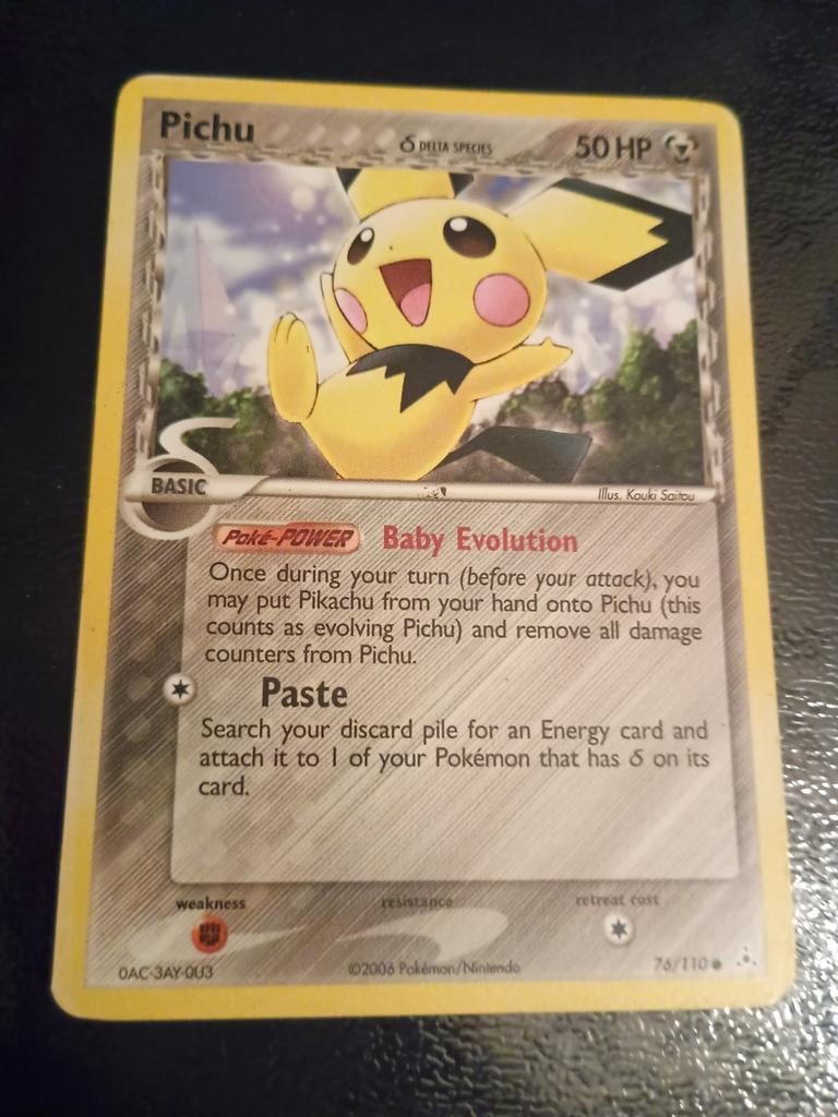 Pichu 76/110 Engels (2x), Verzenden