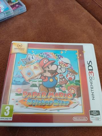 Paper Mario Sticker Star - Nintendo 3DS beschikbaar voor biedingen