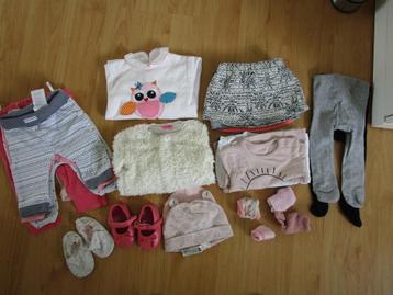 Meisjes baby kleding pakket maat 62 - 24 delig beschikbaar voor biedingen