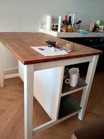 Hoge tafel, Huis en Inrichting, Tafels | Eettafels, Ophalen, Gebruikt, 100 tot 150 cm, 50 tot 100 cm