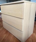 Ladekast 3 lades – licht eiken (Scandinavisch stijl), Ophalen, Eikenhout, 50 tot 100 cm, Zo goed als nieuw