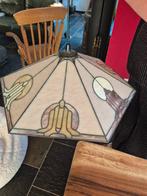 Glas in lood hanglamp tiffany stijl, Ophalen, Glas, Minder dan 50 cm