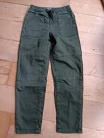 ZGAN Name it 128 pull-on jeans legergroen, Broek, Jongen of Meisje, Ophalen of Verzenden, Zo goed als nieuw