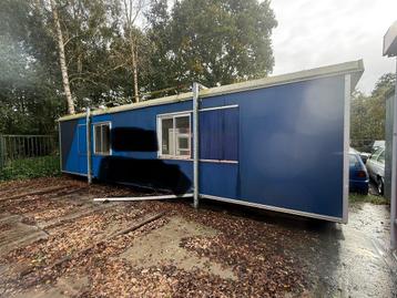 Gratis af te halen kantoorunit of Bouwkeet 11x3 meter beschikbaar voor biedingen