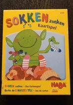 HABA Sokken Zoeken Kaartspel, Ophalen of Verzenden, Zo goed als nieuw, Jongen of Meisje