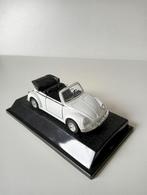 Witte Volkswagen Kever Cabriolet Modelauto, Hobby en Vrije tijd, Modelauto's | 1:18, Ophalen of Verzenden, Nieuw, Auto, Overige merken