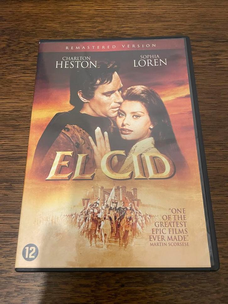 El Cid, Cd's en Dvd's, Dvd's | Drama, Gebruikt, Historisch of Kostuumdrama, Vanaf 12 jaar, Ophalen of Verzenden