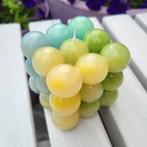 Kaars, bubbelkaars, bolletjeskaars, decoratie, Overige materialen, Groen, Nieuw, Ophalen of Verzenden