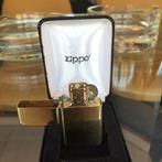 orginele DAMES ZIPPO AANSTEKER UITGEVOERD IN GOLD, Verzenden, Zo goed als nieuw