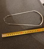 3x Afrikaanse Dames kettingen + houten armband  €10, Ophalen of Verzenden, Gebruikt, Zilver, Overige materialen