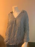 HEMA gestreepte blouse - Maat XL, Ophalen of Verzenden, Zo goed als nieuw, Maat 46/48 (XL) of groter, Blauw