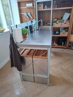 Bulthaup Keuken Eiland, Ophalen, Gebruikt, 100 tot 150 cm, Grijs