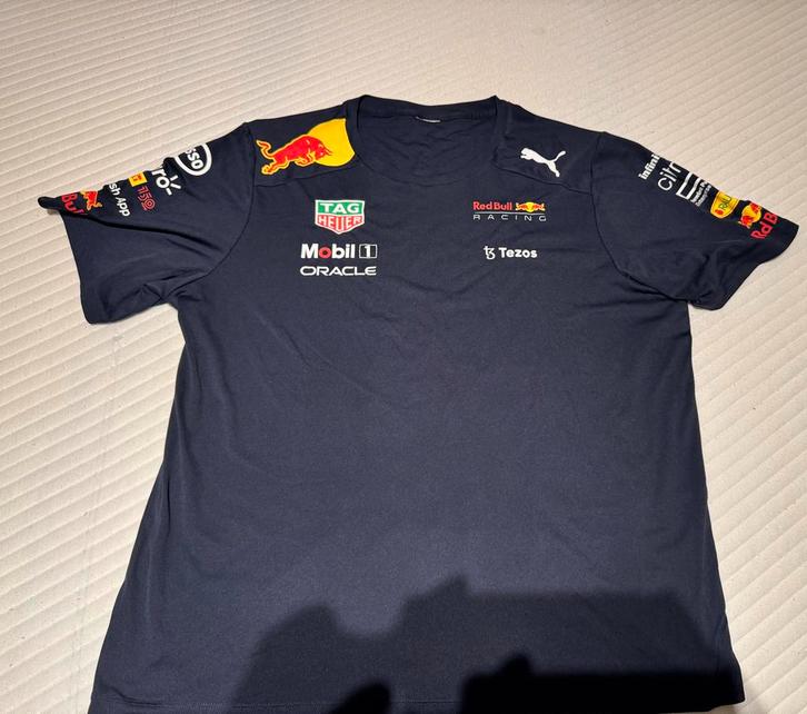 Red Bull Racing 2022 Shirt XL - Synthetisch, Kleding | Heren, T-shirts, Nieuw, Maat 56/58 (XL), Rood, Ophalen of Verzenden
