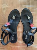 Sandalen, Kleding | Dames, Ophalen of Verzenden, Zo goed als nieuw, Blauw, Sandalen of Muiltjes