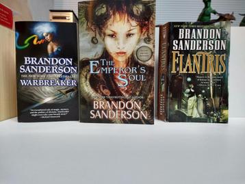 Brandon Sanderson 3 - Warbreaker/Flantris/Emperors Soul (3x) beschikbaar voor biedingen
