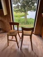 2x Hoge kinderstoel IKEA. Model Jussi. Hoogte zitting 51 cm, Ophalen, Gebruikt, Stoel(en)