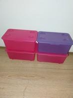 Roze en paarse gekleurde bewaarbakjes opberg bakjes ikea, Ophalen of Verzenden, Zo goed als nieuw