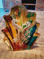 Vintage decoratie met gegoten zeepaardjes en zeedieren, Ophalen of Verzenden