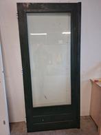 Achterdeur zwaar hardhout 880x2000, Doe-het-zelf en Verbouw, Kozijnen en Schuifpuien, Deurkozijn, 150 tot 225 cm, Hout, Ophalen