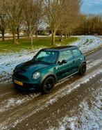 Mini 1.6 16V Cooper S 2007 Groen, Voorwielaandrijving, Navigatiesysteem, Zwart, 4 cilinders