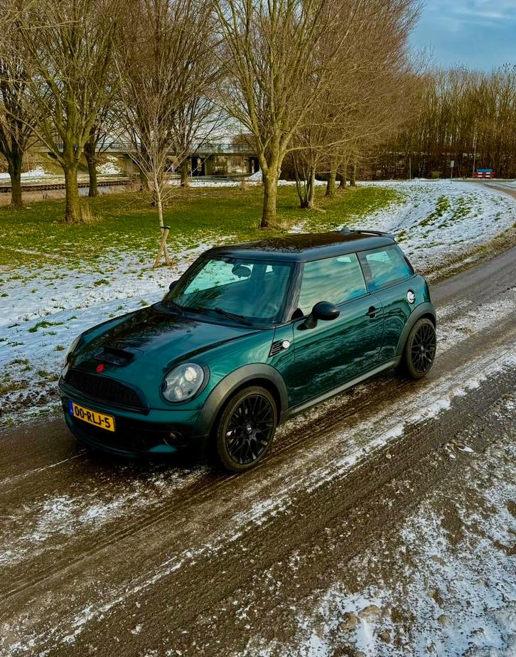 Mini 1.6 16V Cooper S 2007 Groen, Auto's, Mini, Particulier, Cooper S, ABS, Airbags, Airconditioning, Alarm, Bluetooth, Boordcomputer