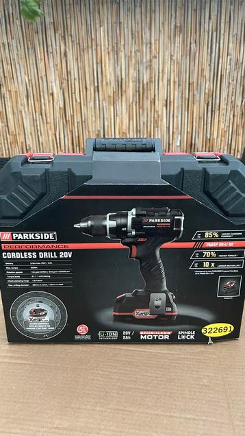 Parkside Performance Accu Boor-/Schroefmachine 20V beschikbaar voor biedingen