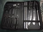nieuw 10 delig messen set met magnetische ophanger berlinger, Ophalen of Verzenden, Nieuw, Rvs of Chroom