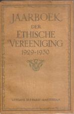 Jaarboek der Ethische Vereeniging III 1929-1930, Ophalen of Verzenden, Gelezen, Christendom | Protestants