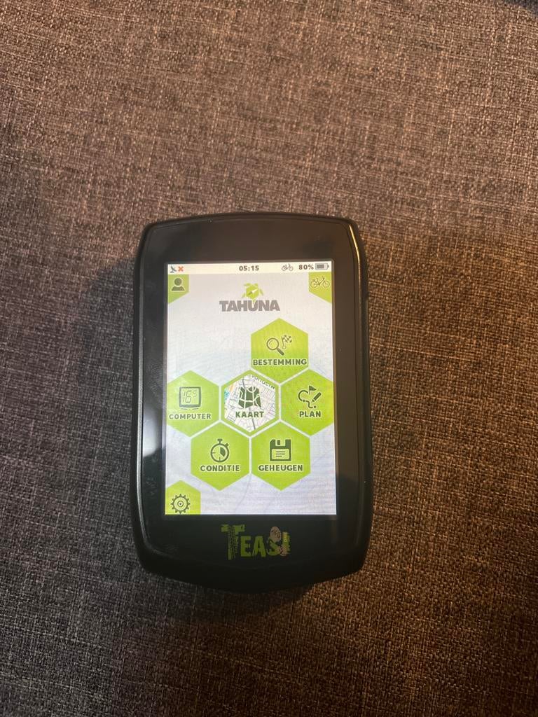 Teasi Tahuna Fietsnavigatie GPS - Zo goed als nieuw!, Ophalen of Verzenden, Cadanssensor, Zo goed als nieuw