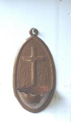 Koperen wijwater bakje ., Antiek en Kunst, Ophalen of Verzenden, Koper