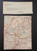 Staaltje en briefje Atlas A.N.W.B. van Goor 1929, Gelezen, Overige atlassen, Verzenden, 1800 tot 2000