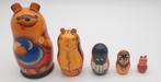 Winnie de Poeh en vrienden Matroesjka poppen, Ophalen of Verzenden, Winnie de Poeh of vrienden, Gebruikt, Beeldje of Figuurtje