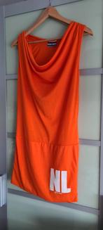 Mini jurkje oranje NL mt S/M, Oranje, Ophalen of Verzenden, Zo goed als nieuw