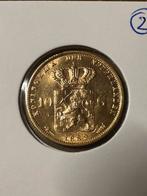 Gouden tientje 1889, Postzegels en Munten, Munten | Nederland, Koning Willem III, Losse munt, 10 gulden, Goud