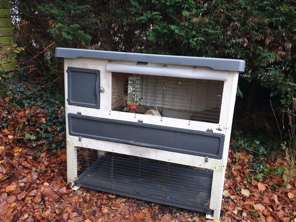 Konijnenhok, Dieren en Toebehoren, Knaagdieren en Konijnen | Hokken en Kooien, Minder dan 60 cm, 110 cm of meer, Ophalen of Verzenden