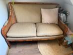 Rotan bankje, groen, Ophalen, Gebruikt, Tweepersoons, Minder dan 150 cm