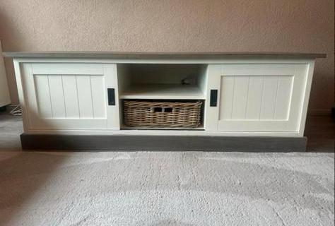 Tv meubel 150x50 cm - Stijlvol en praktisch!, Huis en Inrichting, Kasten | Televisiemeubels, Zo goed als nieuw, Minder dan 100 cm