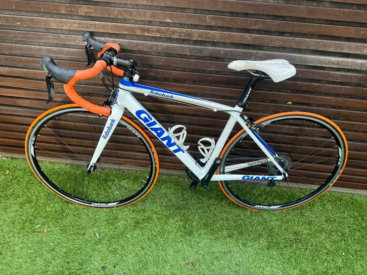 Giant TCR Rabobank - Maat S - Shimano 105, Fietsen en Brommers, Fietsen | Racefietsen, Gebruikt, Heren, Giant, Meer dan 20 versnellingen
