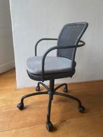 Zwarte Rotan Bureaustoel Ikea Gregor, Huis en Inrichting, Bureaustoelen, Ophalen, Zo goed als nieuw, Zwart, Bureaustoel