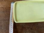 Tupperware Deksel Broodtrommel/Diepvriesdoos, Huis en Inrichting, Ophalen of Verzenden, Gebruikt, Geel, Overige typen