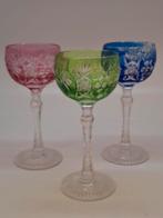 3 Ajka Wijnglazen, nieuwstaat, 19 cm, Antiek en Kunst, Ophalen of Verzenden