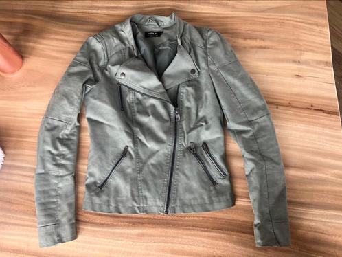 Zomerjack Only mt 34, Kleding | Dames, Jassen | Zomer, Zo goed als nieuw, Maat 34 (XS) of kleiner, Groen, Ophalen of Verzenden