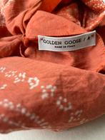 Golden Goose. Sjaal. Zijde. Oranje., Ophalen of Verzenden, Zo goed als nieuw, Maat 46/48 (XL) of groter, Sjaal