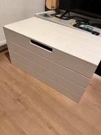 Witte speelgoedkist, Ophalen, Zo goed als nieuw, 50 tot 100 cm, Minder dan 50 cm