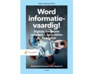 Word informatievaardig! 9789001080754 beschikbaar voor biedingen